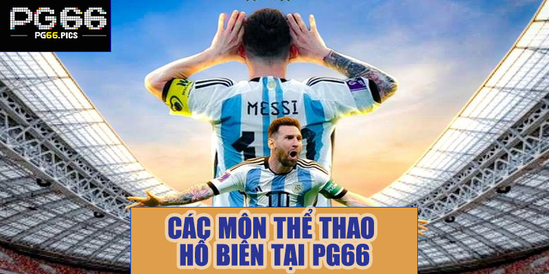 Các môn thể thao phổ biến tại PG66